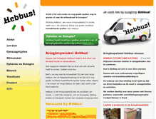 Tablet Screenshot of hebbuszwolle.nl